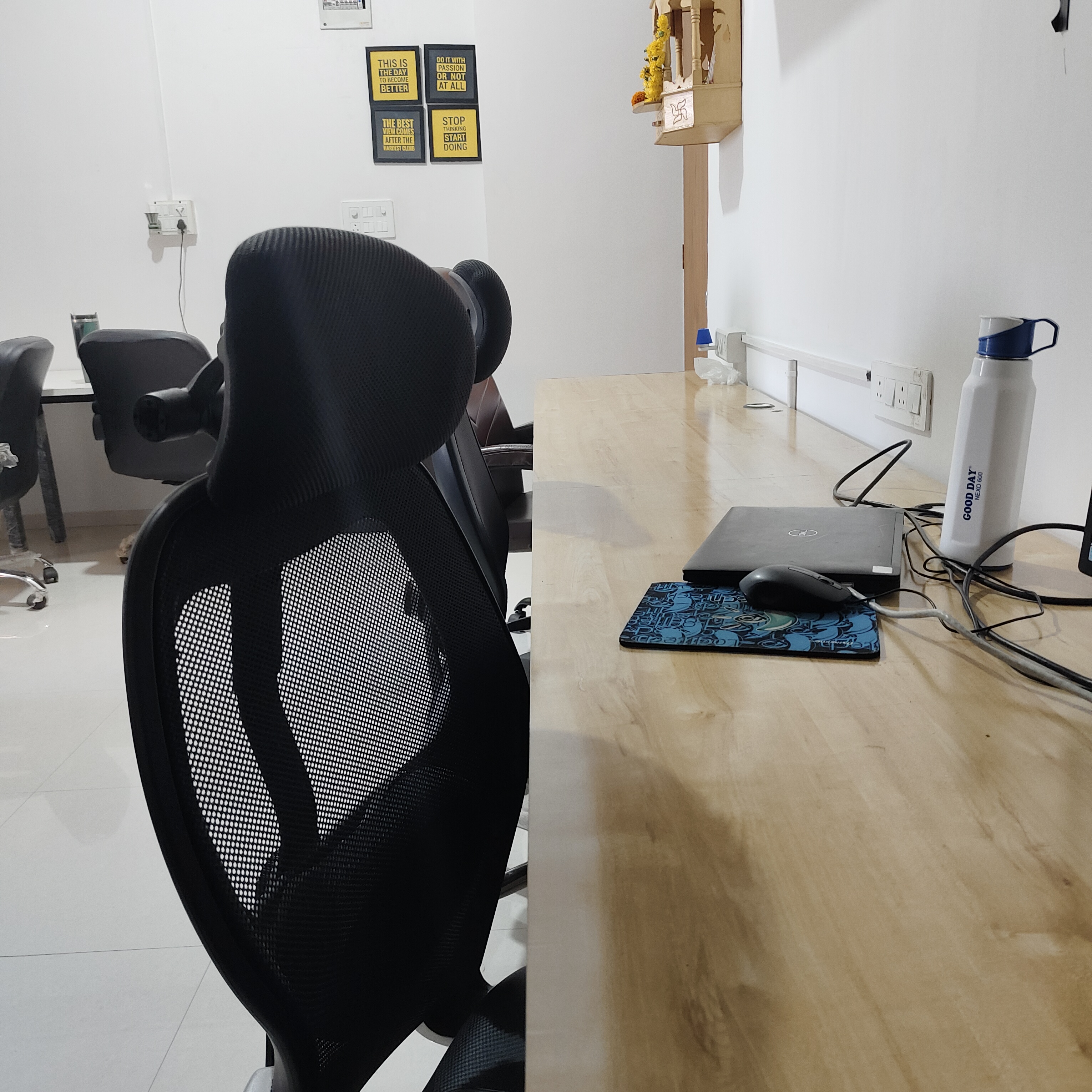 Reception and entry area